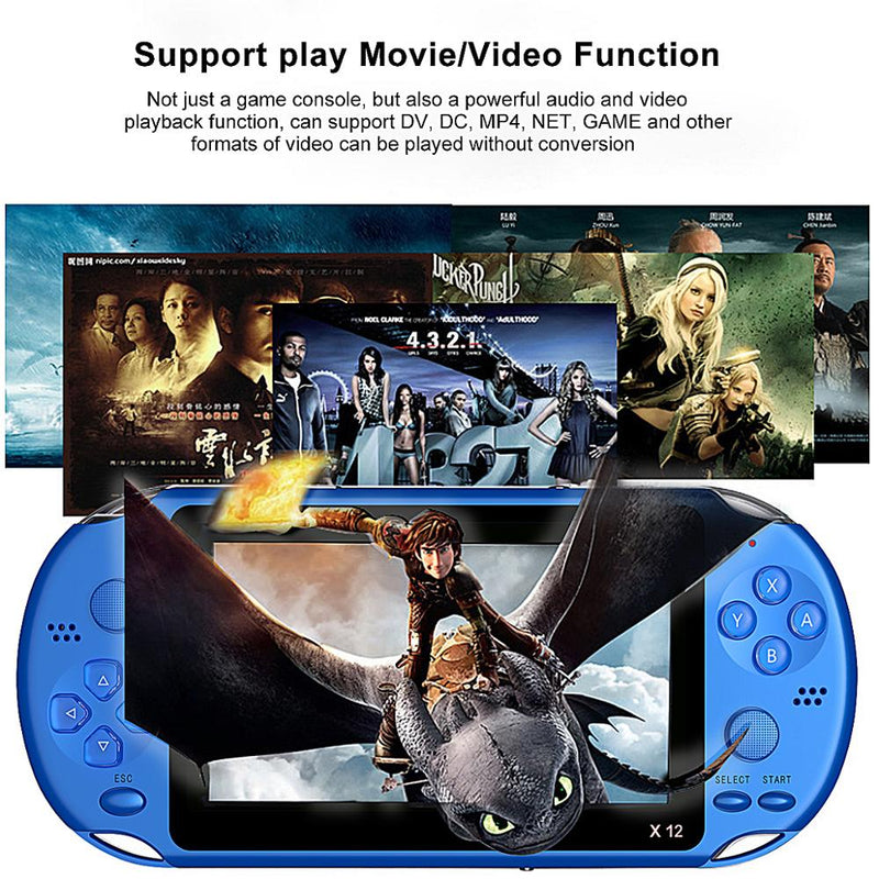 1000+Video Games Handheld Game Console for PSP Retro - GadiGadPlus.com