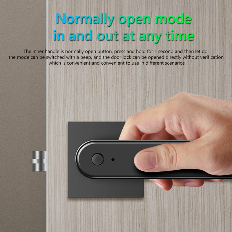 Smart Lock Fingerprint Password Household Locks - GadiGadPlus.com