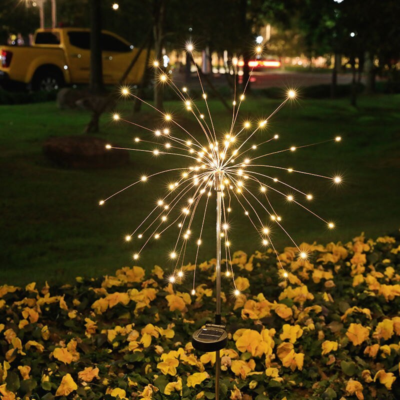 Outdoor Solar Lights LED Fireworks Light - GadiGadPlus.com
