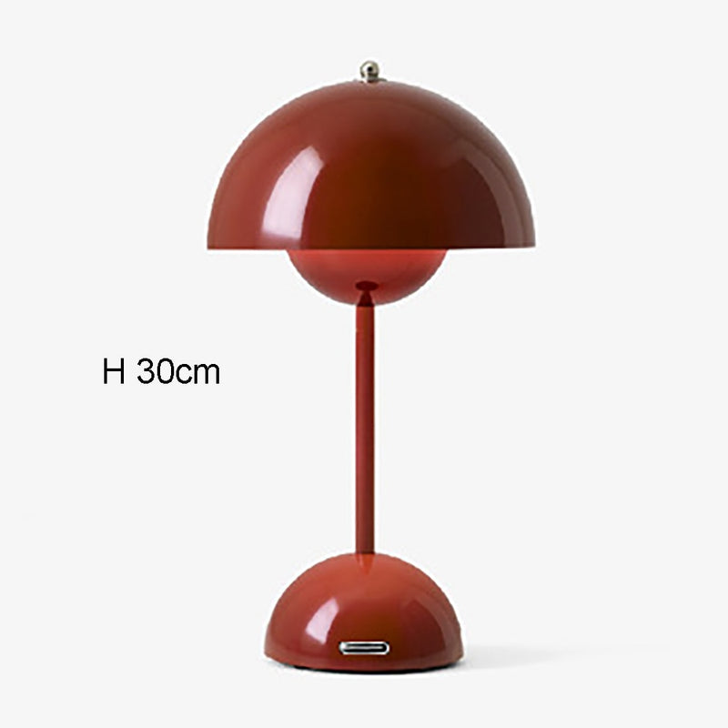Mushroom Flower Bud Rechargeable LED Table Lamps - GadiGadPlus.com