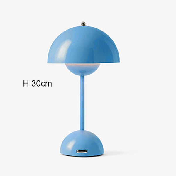 Mushroom Flower Bud Rechargeable LED Table Lamps - GadiGadPlus.com
