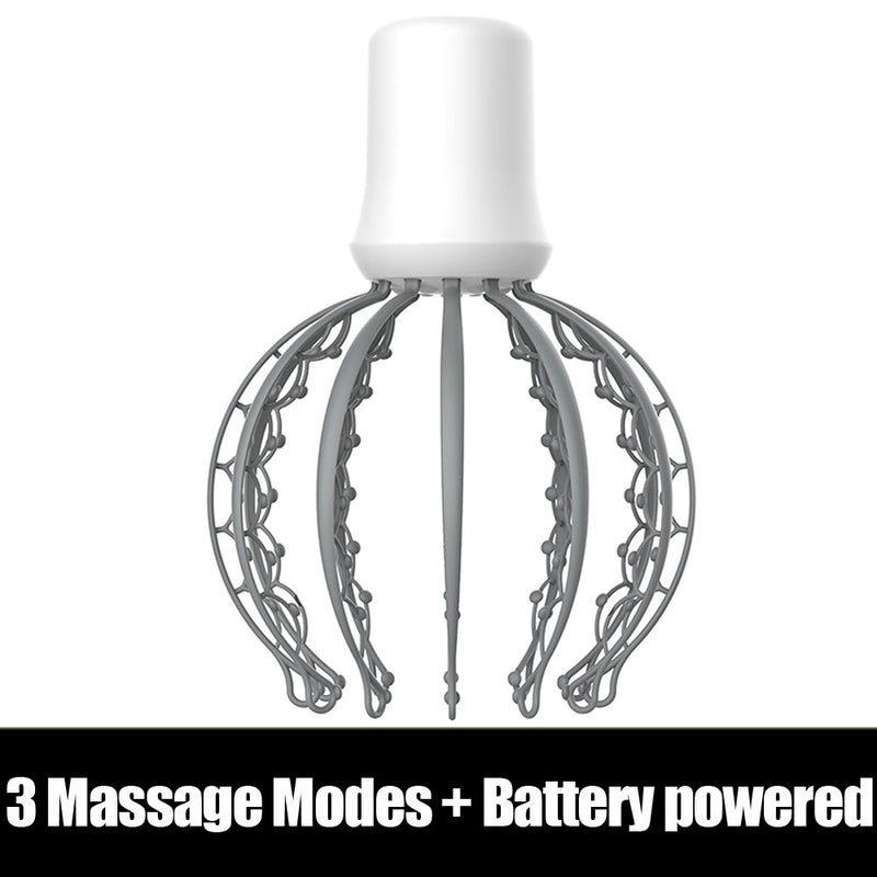 Electric Octopus Claw Scalp Massager Hands Free - GadiGadPlus.com