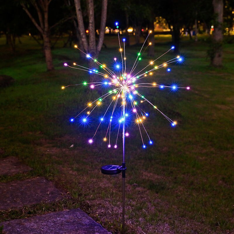 Outdoor Solar Lights LED Fireworks Light - GadiGadPlus.com