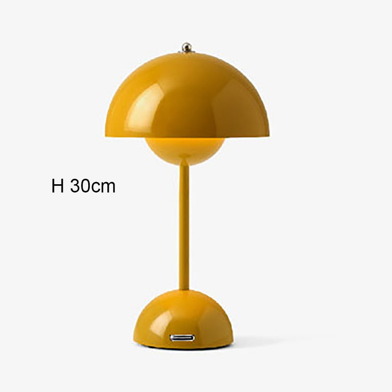 Mushroom Flower Bud Rechargeable LED Table Lamps - GadiGadPlus.com