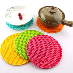 Round Heat Resistant Silicone Mat - GadiGadPlus.com