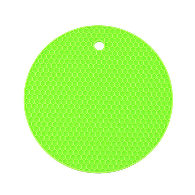 Round Heat Resistant Silicone Mat - GadiGadPlus.com