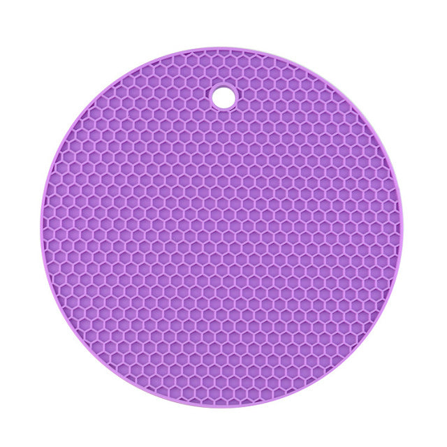 Round Heat Resistant Silicone Mat - GadiGadPlus.com