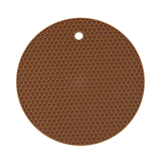 Round Heat Resistant Silicone Mat - GadiGadPlus.com