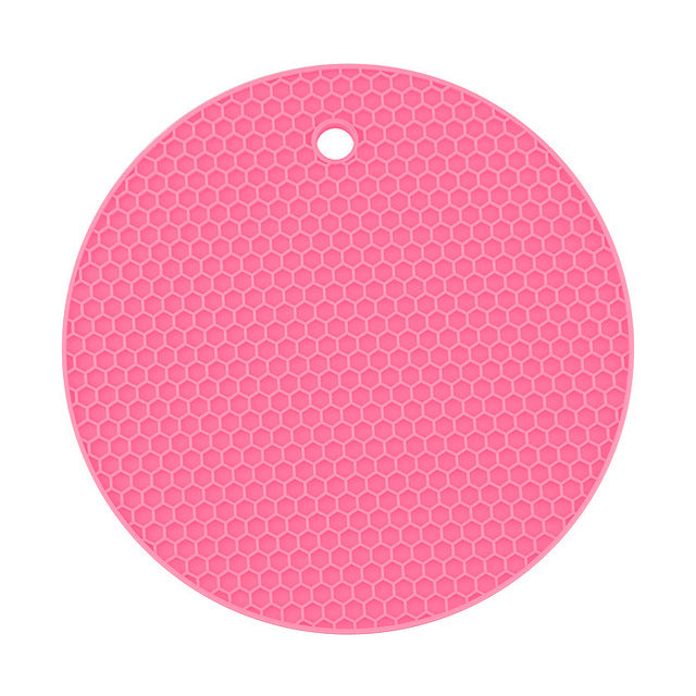 Round Heat Resistant Silicone Mat - GadiGadPlus.com