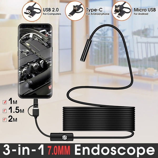 Mini Endoscope Flexible Camera - GadiGadPlus.com