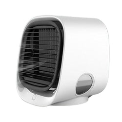USB Mini Air Cooler Fan with Night Light - GadiGadPlus.com