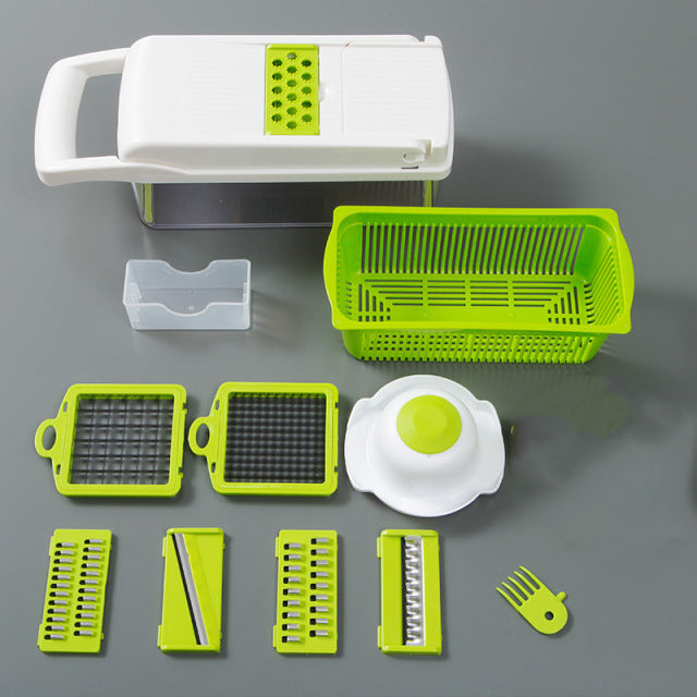 Vegetable Cutter  Dicing Blades Slicer Shredder - GadiGadPlus.com