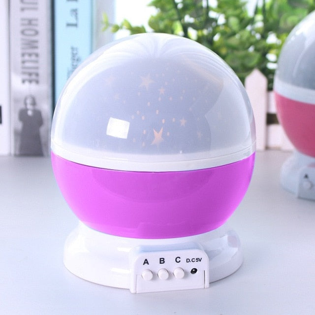 LED Star Galaxy Projector Ocean Wave Night Light - GadiGadPlus.com