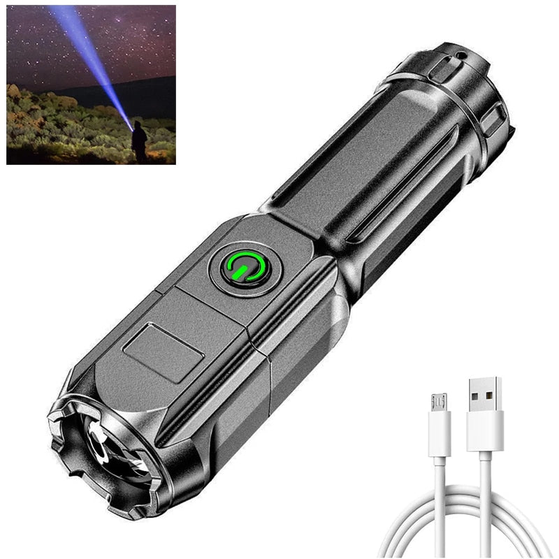 Flashlight Strong Light Recharge - GadiGadPlus.com