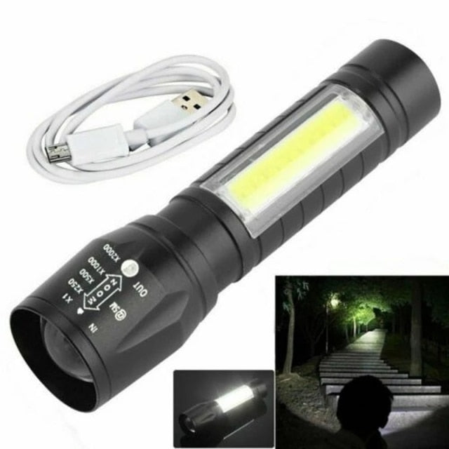 Flashlight Strong Light Recharge - GadiGadPlus.com