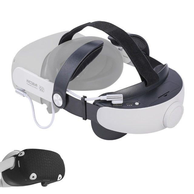 VR- Head Strap with Battery Pack Halo Strap Case Replacement Power Bank - GadiGadPlus.com