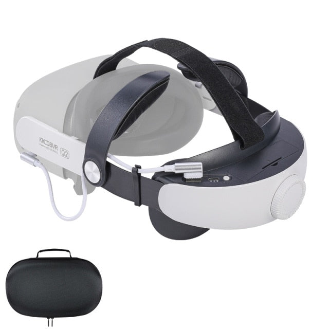 VR- Head Strap with Battery Pack Halo Strap Case Replacement Power Bank - GadiGadPlus.com