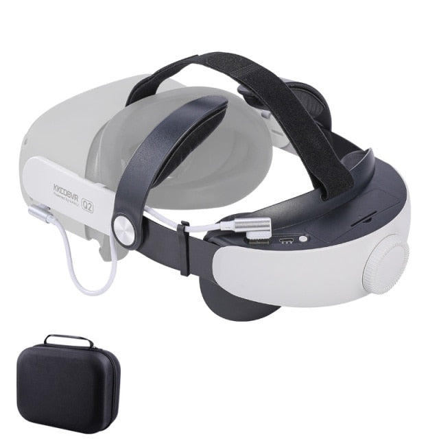 VR- Head Strap with Battery Pack Halo Strap Case Replacement Power Bank - GadiGadPlus.com