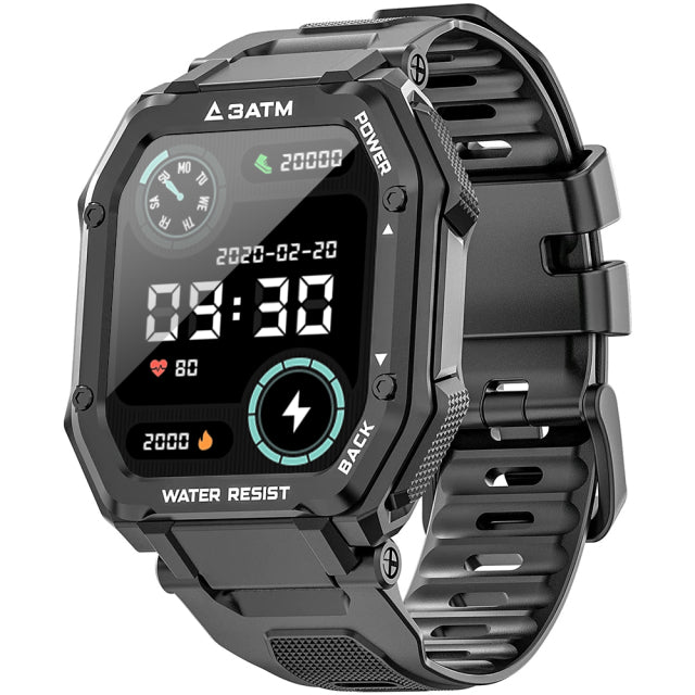 Waterproof Smart watch Men Women Fitness Tracker - GadiGadPlus.com